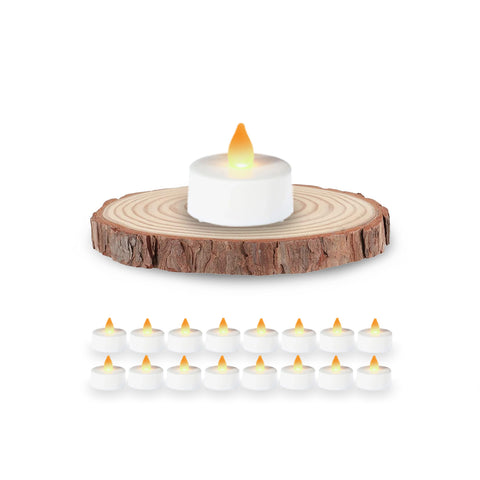 Set de 16 velas LED decorativas – luz cálida para interiores