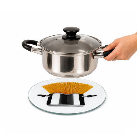 Salvamanteles de vidrio templado Spaghetti 20cm