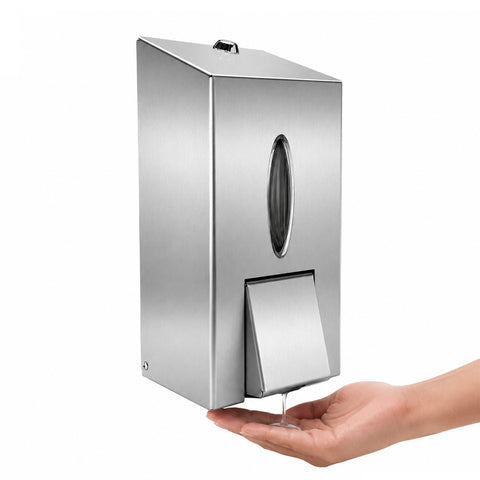 Dispensador de jabón líquido de acero