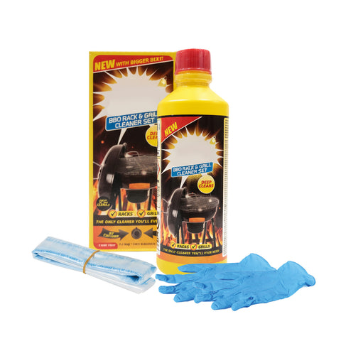 Kit de limpieza para barbacoa y parrilla