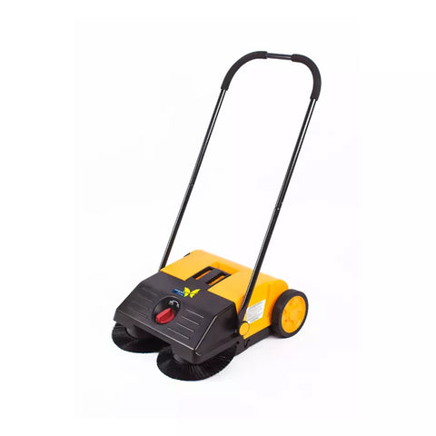 Barredora manual de empuje con alcance de 55 cm, 25L