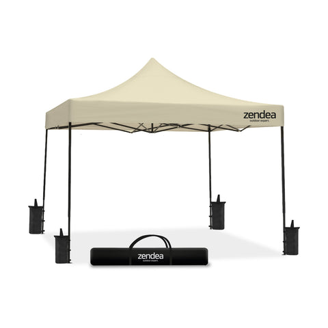 Gazebo plegable 3x3 m impermeable con bolsa y pesos incluidos