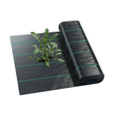 Lona de jardín antihierbas 2x10 m 90 g/m² de PP multiuso