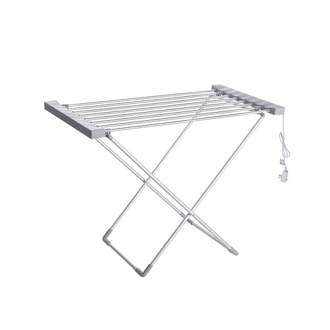 Tendedero eléctrico de aluminio – 8 barras y diseño plegable