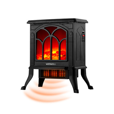 Chimenea eléctrica decorativa de 1500W con termostato – estufa Persefone
