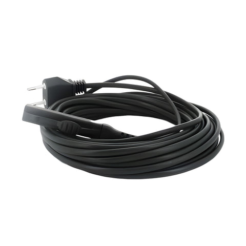 Cable de alimentación VK150 - Repuesto compatible 10m gris con enchufe