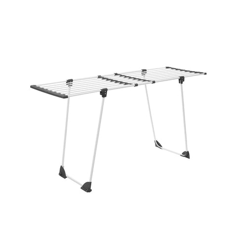 Tendedero plegable extensible con ruedas de 1,8 m