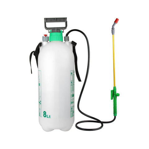 Vaporizador a presión de 8L con lanza de fibra de vidrio y boquilla ajustable