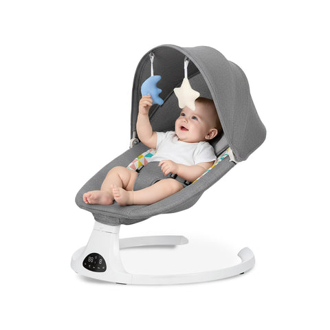 Hamaca multifunción para bebés – Columpio inteligente con música y juguetes