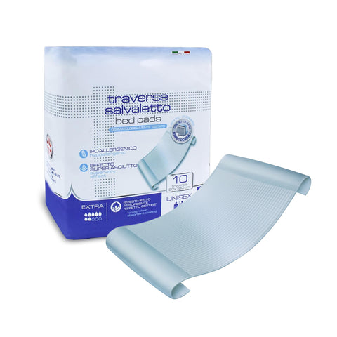 Empapador protector de cama 80x180 cm en set de 10 o 60 uds. unisex