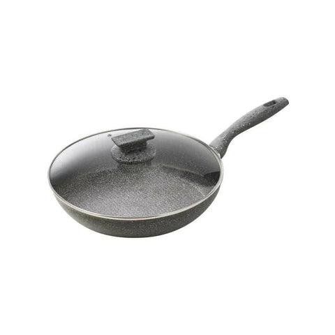Sartén para inducción con tapa de vidrio 28cm