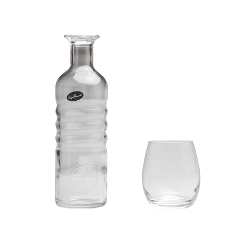 Set de 6 vasos de agua con botella de 0,75l