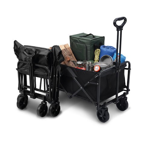 Carrito plegable de exterior talla L 90Kg / talla XL 120Kg con ruedas