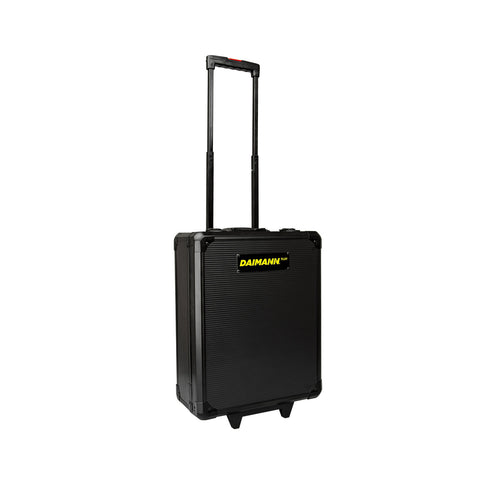 Set profesional de herramientas de 699 piezas en maleta trolley - CraftyCart negro