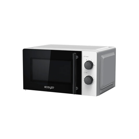 Horno microondas de 5 potencias con temporizador, 20 l, 700 w, blanco