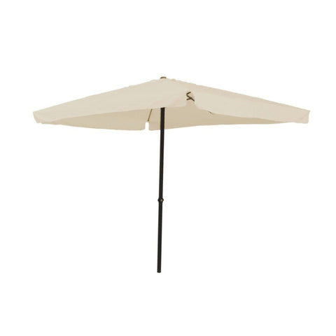 garden friend ombrellone quadrato 3x3m ecru poliestere 27h m ean 8023755051594