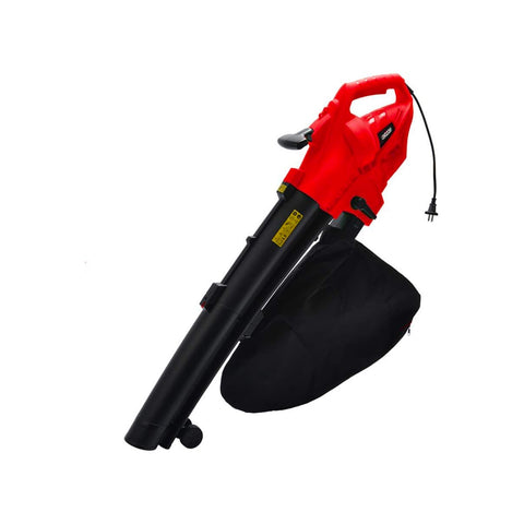 Soplador eléctrico de hojas con bolsa de recogida de 45l 3000w - 230v/50hz
