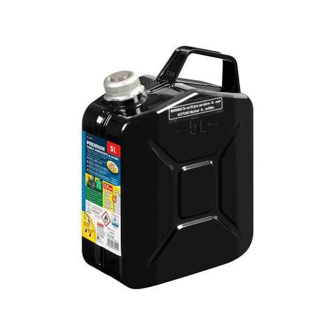 Bidón de combustible con tapón magnético metálico 5l