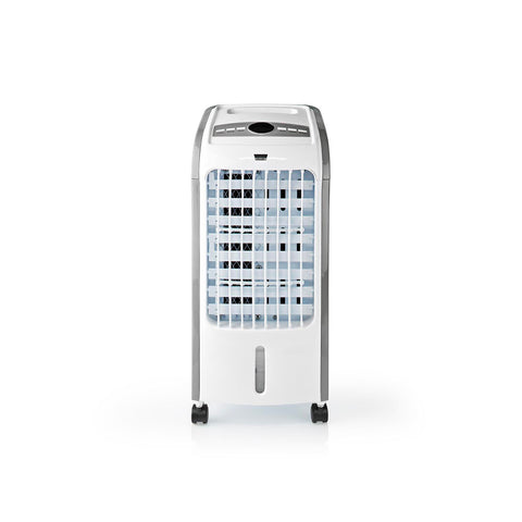 Climatizador portátil negro de 3 l y 80 W con mando a distancia y temporizador