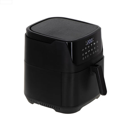 Freidora de aire de 3,5 L y 1350 W, 10 programas, pantalla táctil y cocción sin aceite