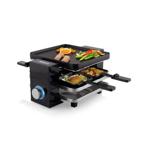 Plancha raclette antiadherente 4 en 1, 700w