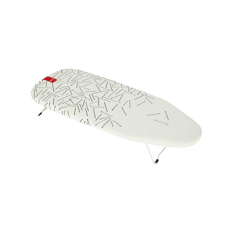 Tabla de planchar plegable de sobremesa con funda y gancho 73,5x31,5cm