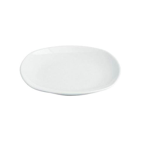 Plato de postre de porcelana Square 19x19cm