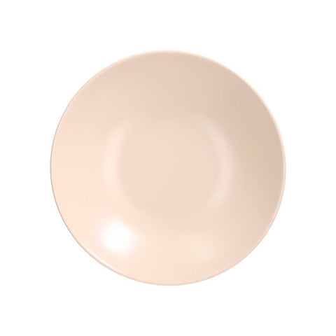 Plato hondo Fabric crema de 22 cm