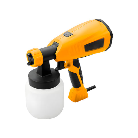 Pistola pulverizadora portátil con depósito de 800 ml y 400 W