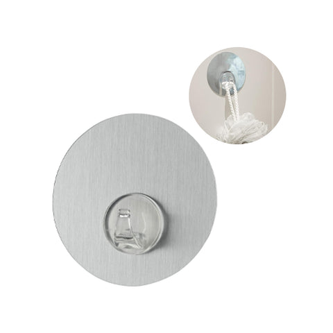 Gancho de pared de acero satinado