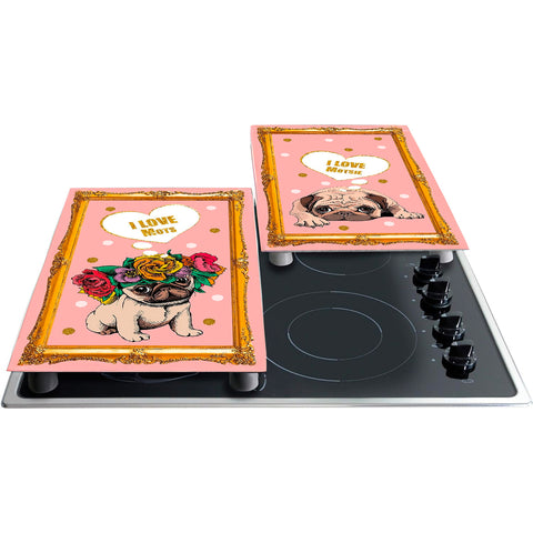 Placas cubrefuegos para placas de cocina Dog