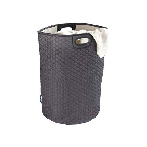 Cesto para ropa Wabo gris 75l 40x40x60cm