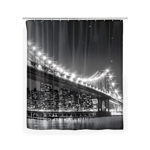 Cortina de ducha Puente de Brooklyn 180x200cm