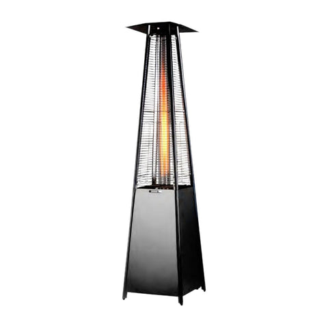 Estufa de gas de exterior piramidal con termostato regulable - 12kW