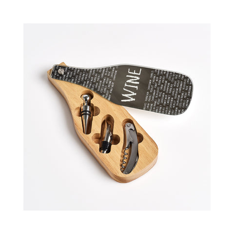 Kit de 3 accesorios para vino – Set completo de sumiller