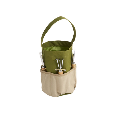 Set de jardín de 4 piezas con bolsa de poliéster