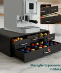 avilia home organizer per cialde e capsule caffe 4 cassetti design salvaspazio ean 8052879010583