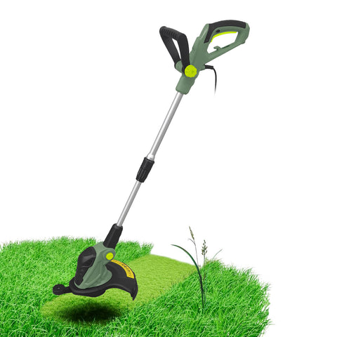 Cortabordes cortacésped eléctrico con mango telescópico extensible 230v - 50hz 550w