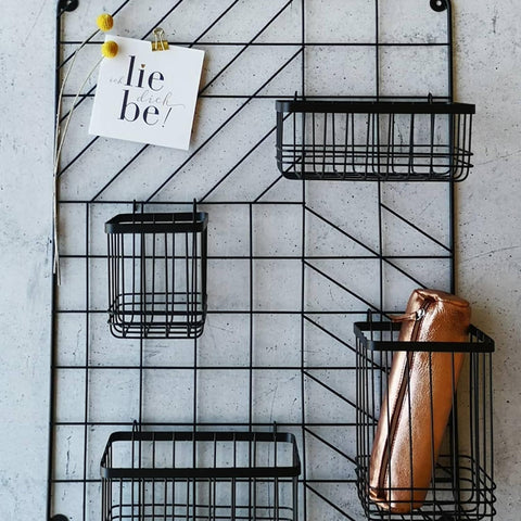immagine-2-zeller-organizer-da-parete-con-5-cestini-46x12x603-ean-4003368274072