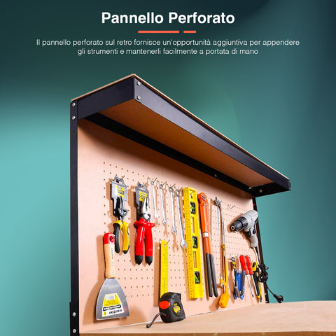 immagine-4-kombo-banco-da-lavoro-2-ripiani-e-1-cassetto-in-acciaio-con-schienale-12-ganci-in-mdf-90x48x140cm-ean-8050612778851