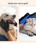 pride groom guanto morbido per tolettatura cani e gatti con cinturino regolabile ean 5053249270319
