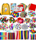 avilia kit creativo bambini 4 12 anni con zaino unicorno e 100 pezzi ean 8056819053623