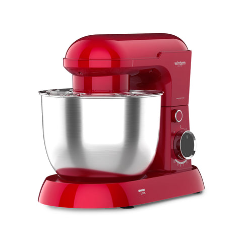 Amasadora planetaria 1500W con bol de 5L, 10 velocidades - Elegante y versátil