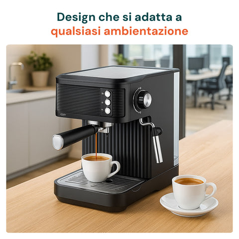 Design che si adatta a qualsiasi ambientazione: cucina moderna e ufficio, compatta ed elegante per ogni spazio