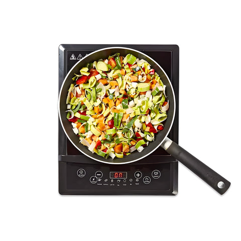 Placa de inducción de cocina 1800W multifunción con temporizador de 3 horas