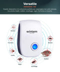 Wintem Repellente Ultrasuoni Elettrico Non Tossico per Zanzare, Topi e Insetti fino a 12 mq - Set da 6 Ean-8052286430813
