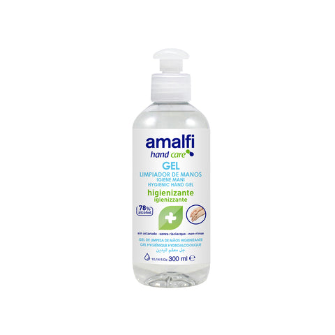 Set de 6 geles higienizantes para manos con 78% de alcohol de 300ml