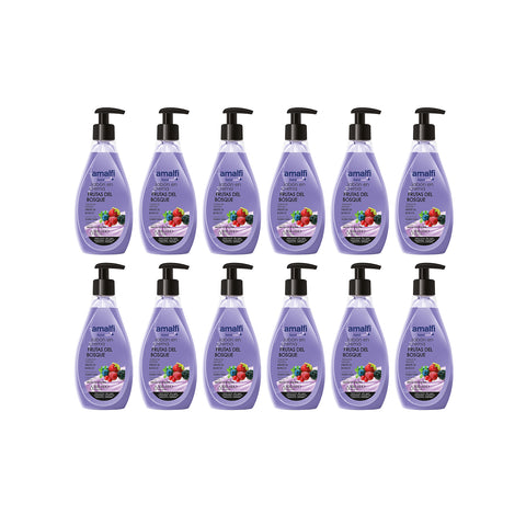 Set de 12 dispensadores con jabón líquido de 500ml