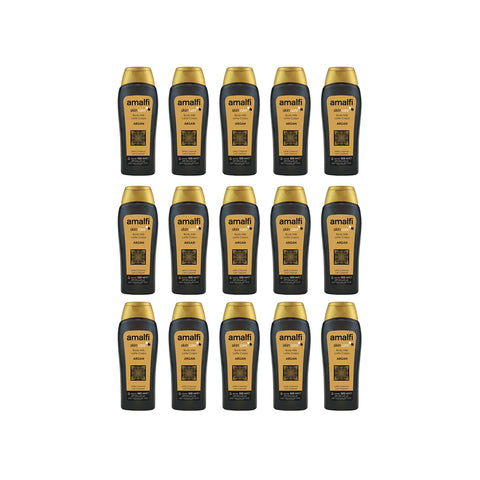 Set de 15 frascos de leche corporal con base de argán, 500ml