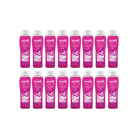 Set de 16 geles de baño Love de 750ml